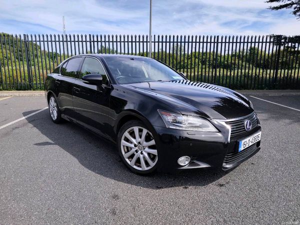 Lexus GS Saloon, Petrol Hybrid, 2015, Black
