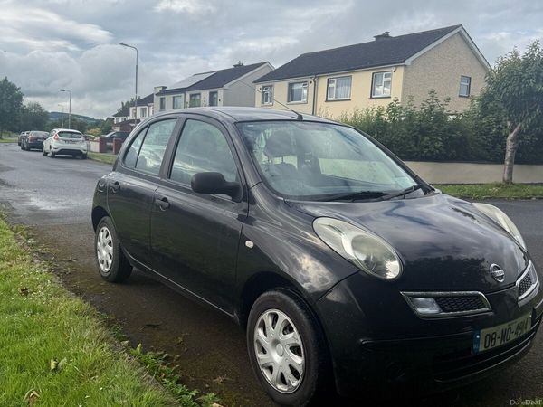 Nissan Micra Hatchback, Petrol, 2008, Black