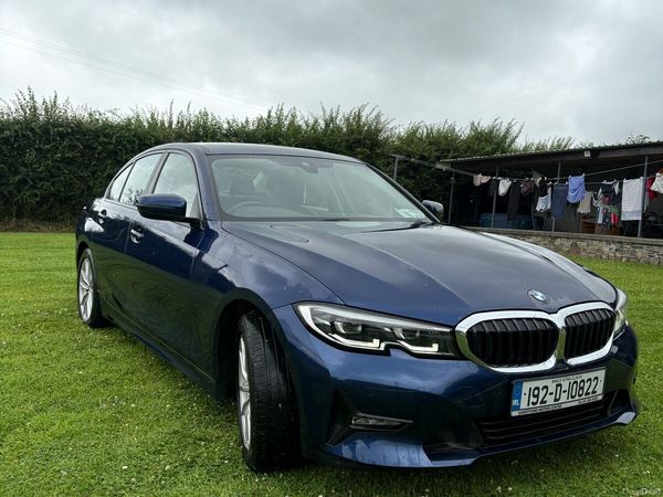BMW 3-Series Saloon, Diesel, 2019, Blue