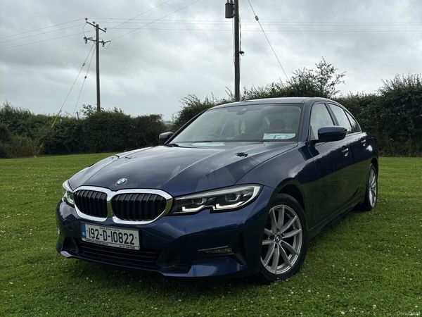 BMW 3-Series Saloon, Diesel, 2019, Blue