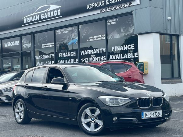 BMW 1-Series Hatchback, Petrol, 2014, Black