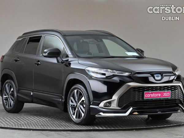 Toyota Corolla Cross SUV, Petrol Hybrid, 2023, Black