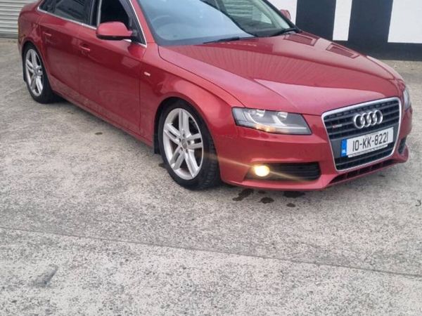 Audi A4 Saloon, Diesel, 2010, Red