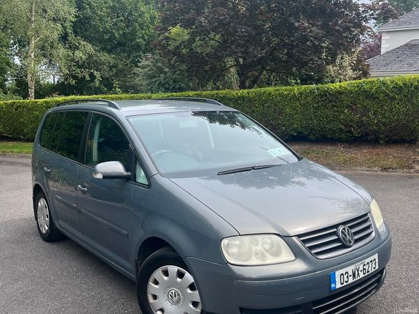 Volkswagen Touran MPV, Diesel, 2003, Grey