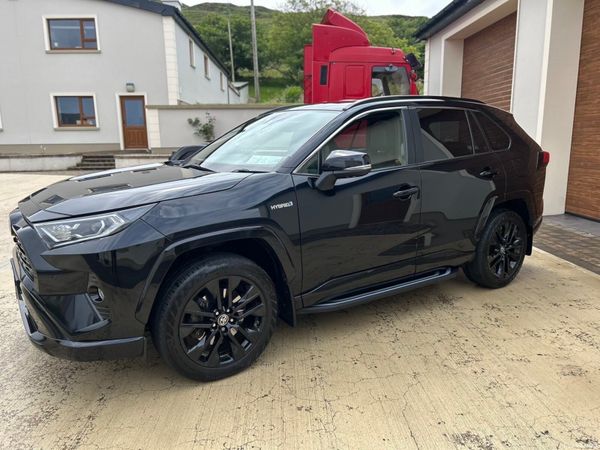 Toyota RAV4 SUV, Petrol Hybrid, 2020, Black