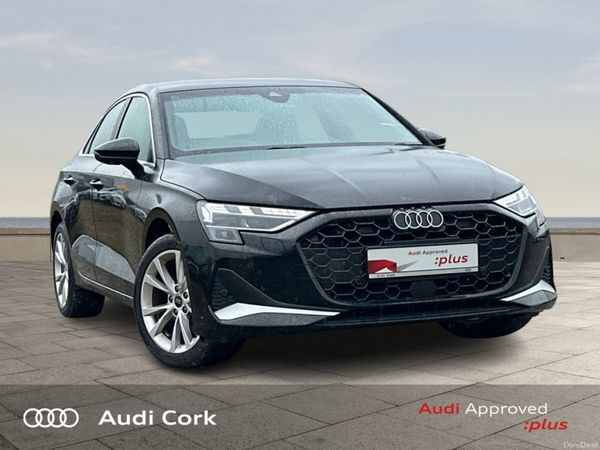Audi A3 Saloon, Petrol, 2025, Black