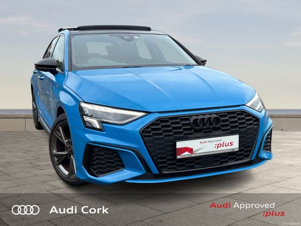 Audi A3 Hatchback, Petrol, 2023, Blue