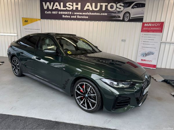 BMW 4-Series Saloon, Diesel, 2022, Green