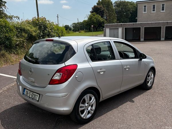 Opel Corsa Hatchback, Petrol, 2008, Silver