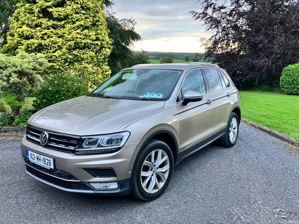 Volkswagen Tiguan SUV, Diesel, 2016, Yellow
