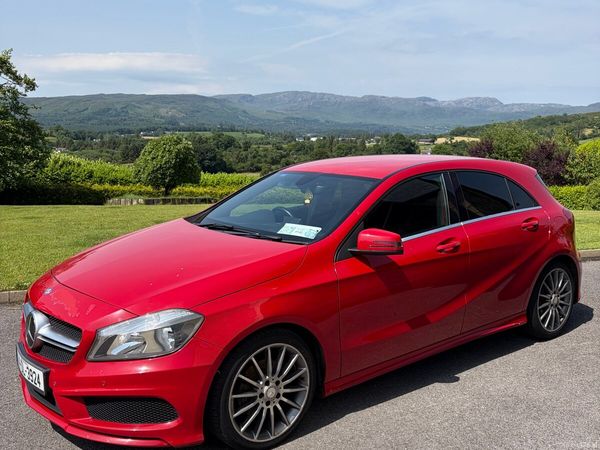 Mercedes-Benz A-Class Hatchback, Diesel, 2014, Red