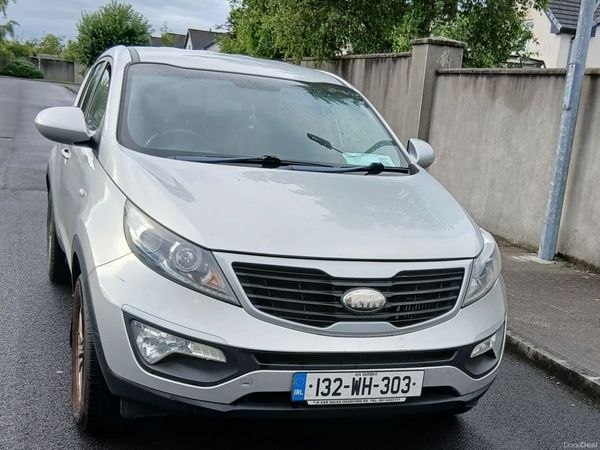 Kia Sportage SUV, Diesel, 2013, Silver