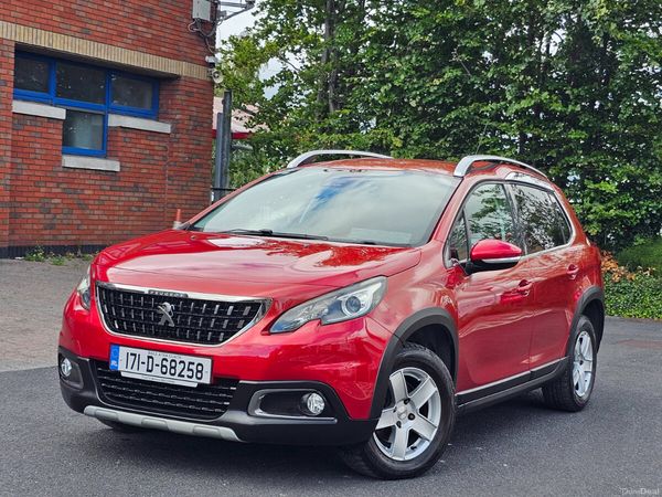 Peugeot 2008 Estate, Petrol, 2017, Red