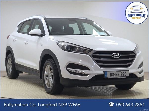 Hyundai Tucson SUV, Diesel, 2018, White
