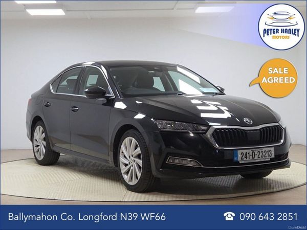 Skoda Octavia Saloon, Petrol, 2024, Black