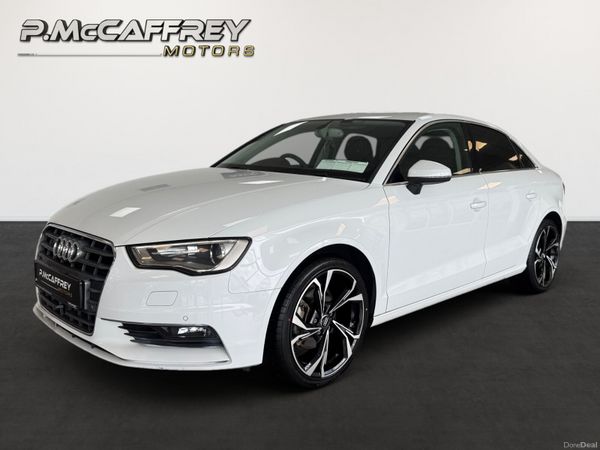 Audi A3 Saloon, Petrol, 2015, White