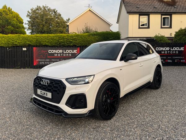 Audi Q5 SUV, Petrol Hybrid, 2021, White