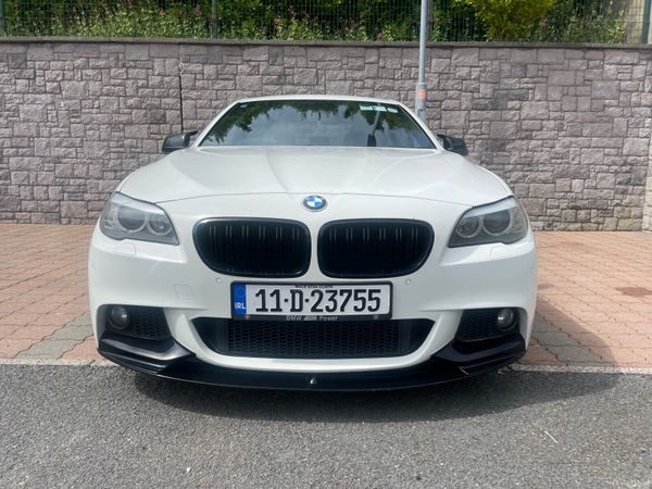 BMW 5-Series Saloon, Diesel, 2011, White