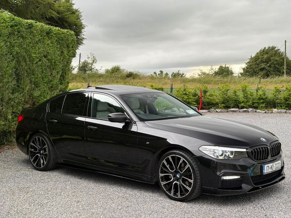 BMW 5-Series Saloon, Diesel, 2017, Black