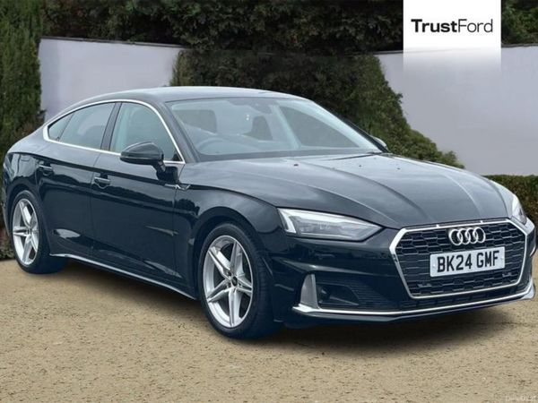 Audi A5 Hatchback, Petrol, 2024, Black