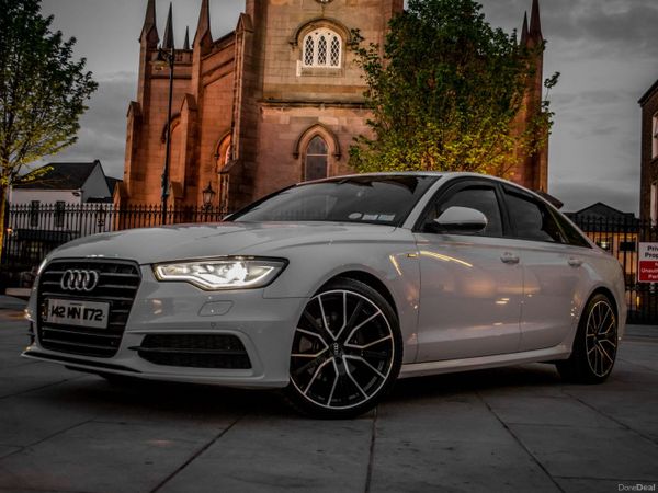 Audi A6 Saloon, Diesel, 2014, White