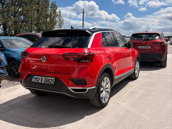 Volkswagen T-Roc SUV, Diesel, 2020, Red