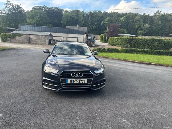 Audi A6 Saloon, Diesel, 2018, Blue