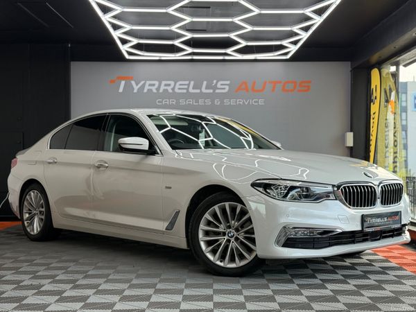BMW 5-Series Saloon, Diesel, 2017, White