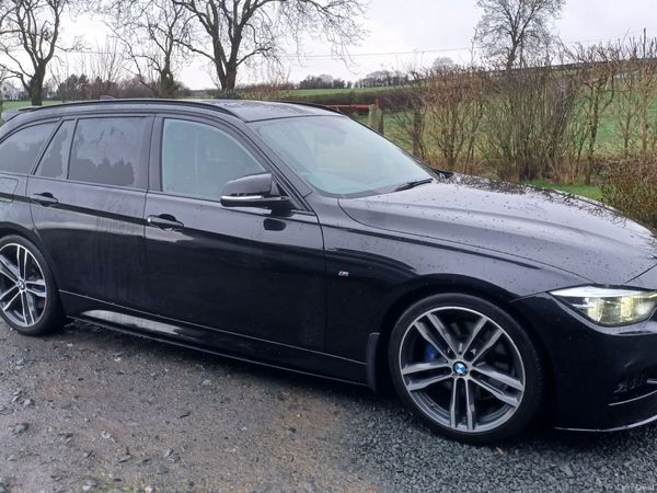 BMW 3-Series Estate, Diesel, 2017, Black
