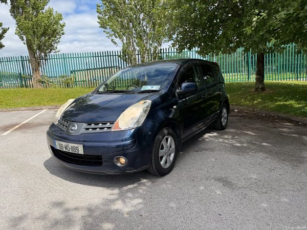 Nissan Note MPV, Petrol, 2008, Blue