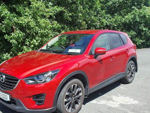 Mazda CX-5 SUV, Diesel, 2016, Red