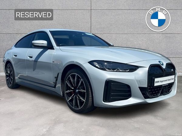 BMW i4 Hatchback, Electric, 2022, Grey