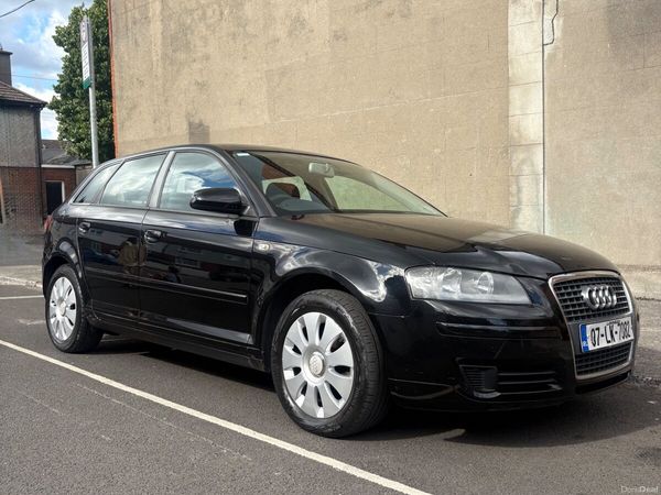 Audi A3 Hatchback, Diesel, 2007, Black