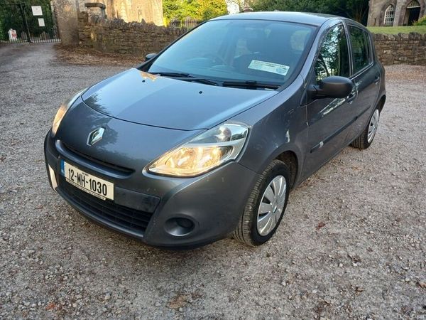 Renault Clio Hatchback, Ethanol Petrol, 2012, Grey