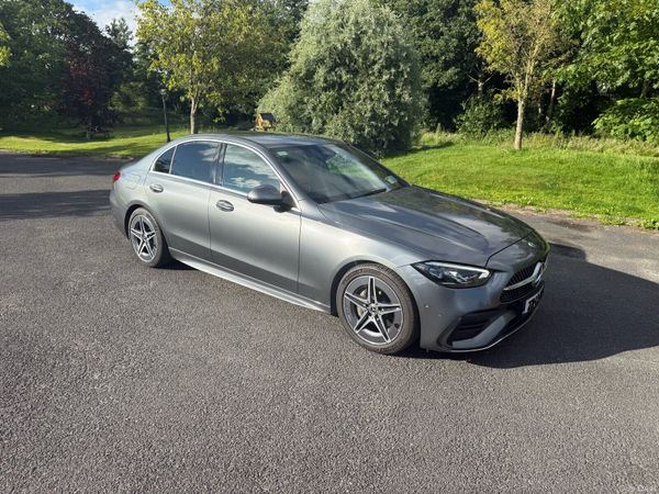 Mercedes-Benz C-Class Saloon, Diesel Hybrid, 2022, Grey
