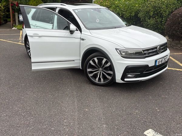 Volkswagen Tiguan SUV, Diesel, 2018, White