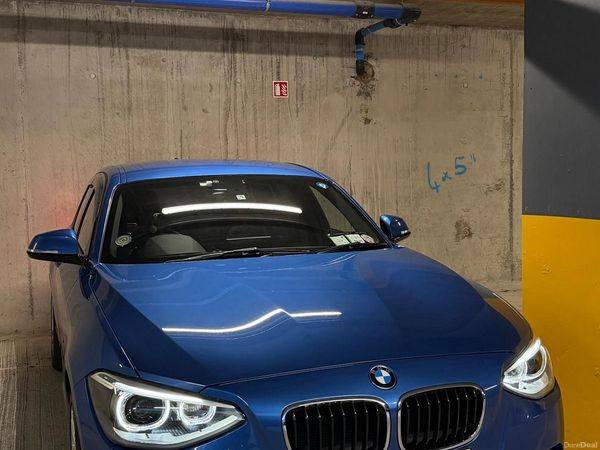BMW 1-Series Hatchback, Petrol, 2015, Blue