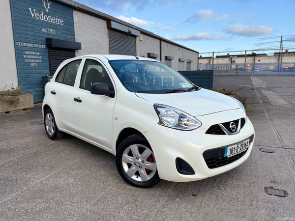 Nissan Micra Hatchback, Petrol, 2016, White
