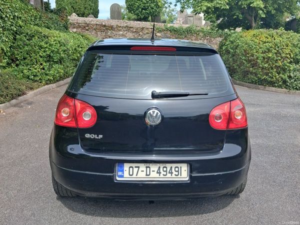 Volkswagen Golf Hatchback, Petrol, 2007, Black
