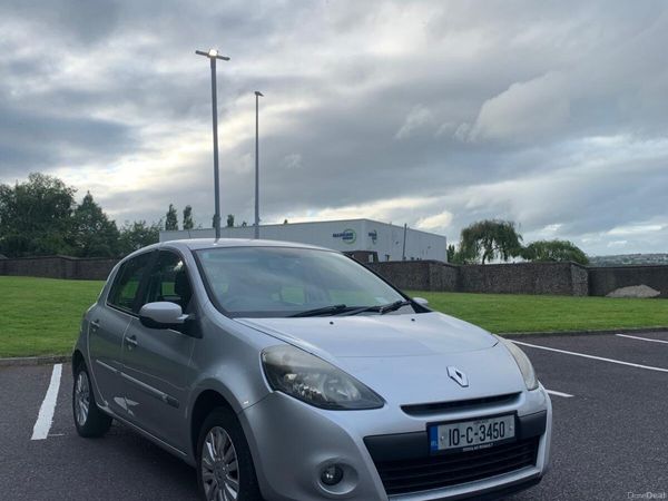 Renault Clio Hatchback, Ethanol Petrol, 2010, Silver