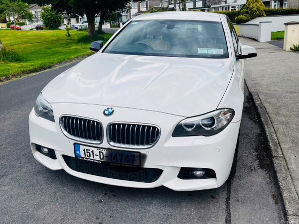 BMW 5-Series Saloon, Diesel, 2015, White