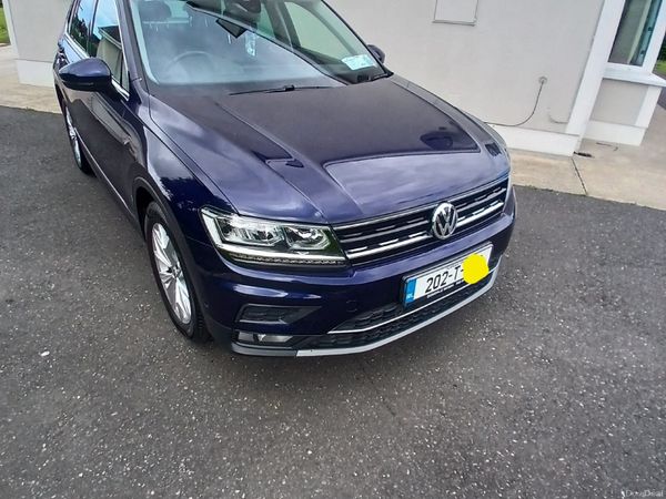 Volkswagen Tiguan Hatchback, Diesel, 2020, Blue