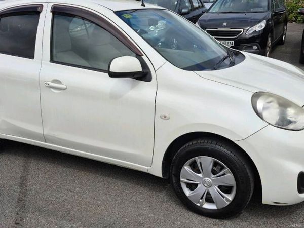 Nissan March Hatchback, Petrol, 2017, White