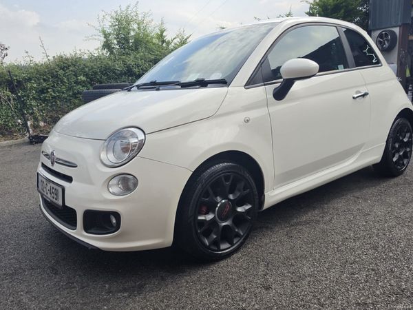 Fiat 500 Hatchback, Diesel, 2013, White