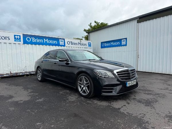 Mercedes-Benz S-Class Saloon, Diesel, 2018, Black