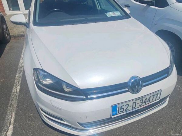 Volkswagen Golf Hatchback, Petrol, 2015, White