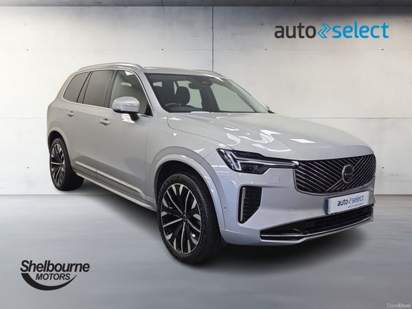 Volvo XC90 Estate, Petrol Hybrid, 2025, Silver