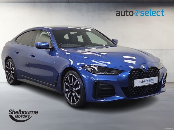 BMW 4-Series Coupe, Petrol, 2021, Blue