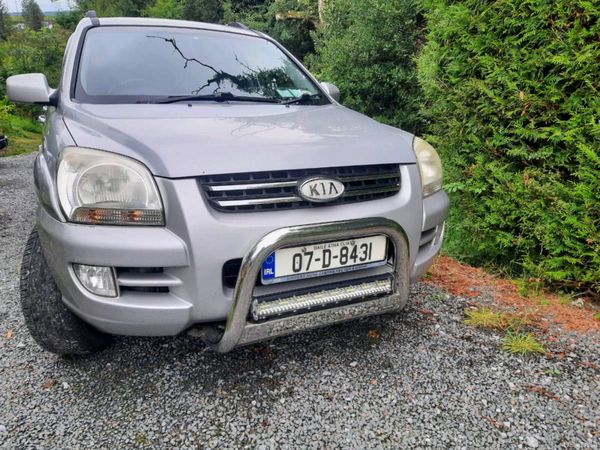 Kia Sportage SUV, Diesel, 2007, Silver