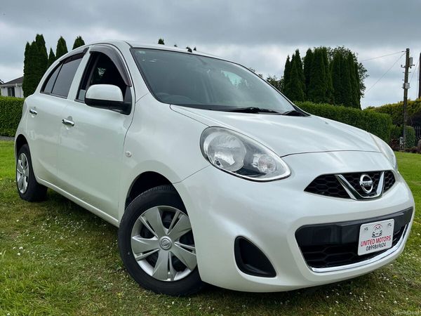 Nissan March Hatchback, Petrol, 2017, White